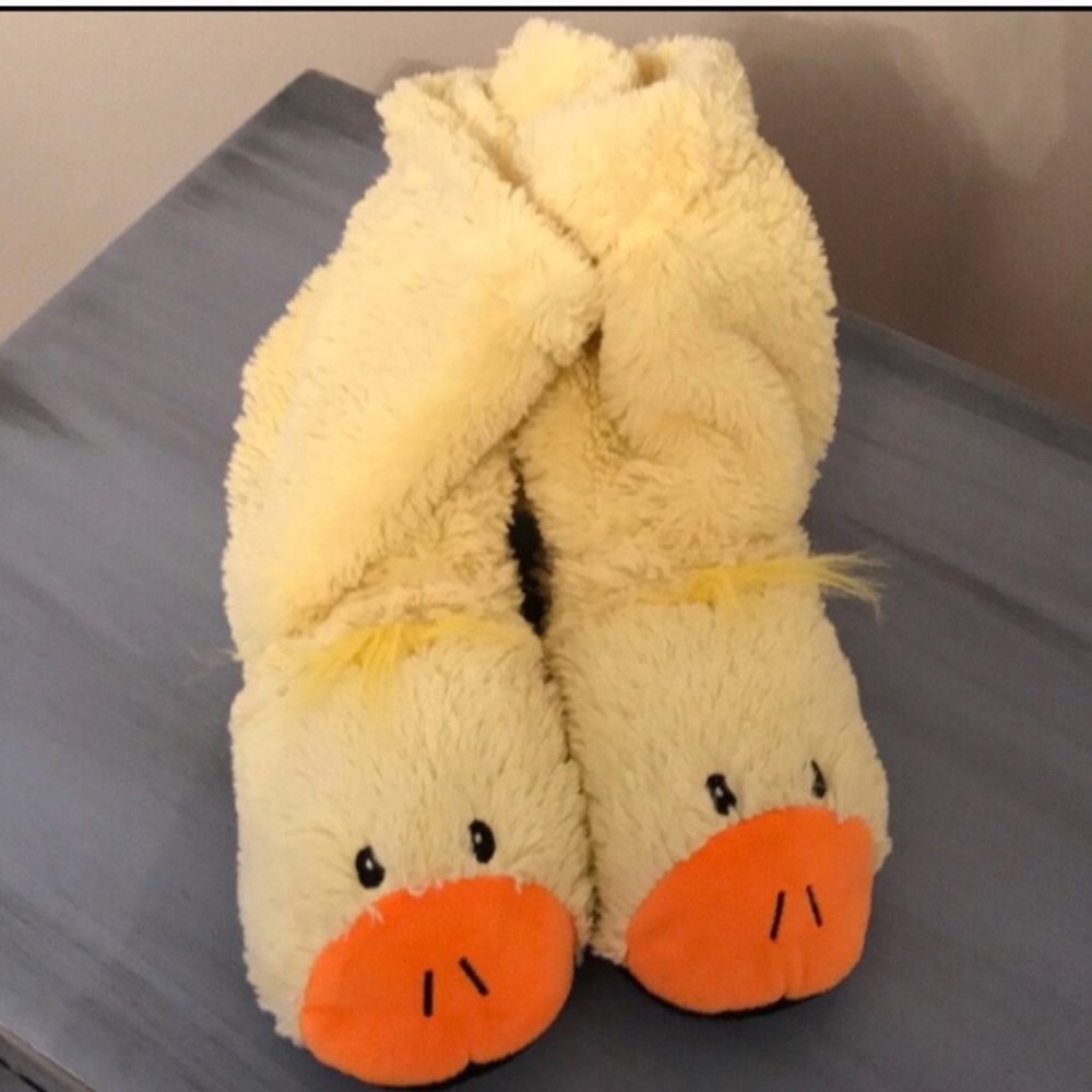 Fuzzy Microwaveable Slippers